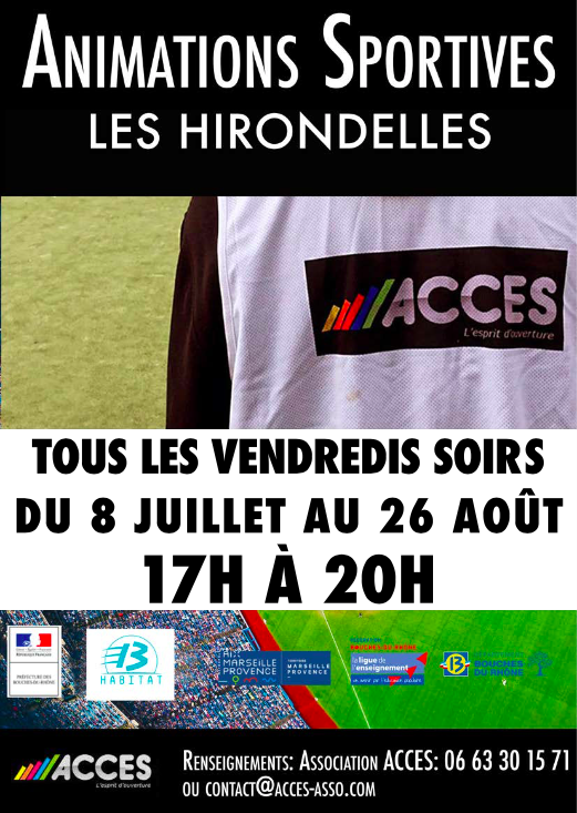 Animations sportives aux Hirondelles